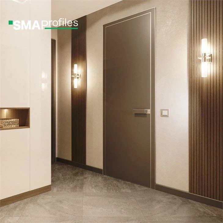 Stainless Black Modern Skirting Boards