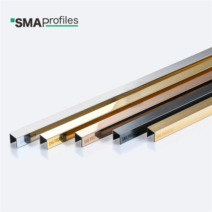Top Quality Stainless Steel 304 U-shaped Tile Trim